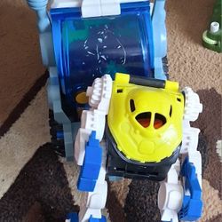 Imaginext Vehicle And Robot Spece Suit 