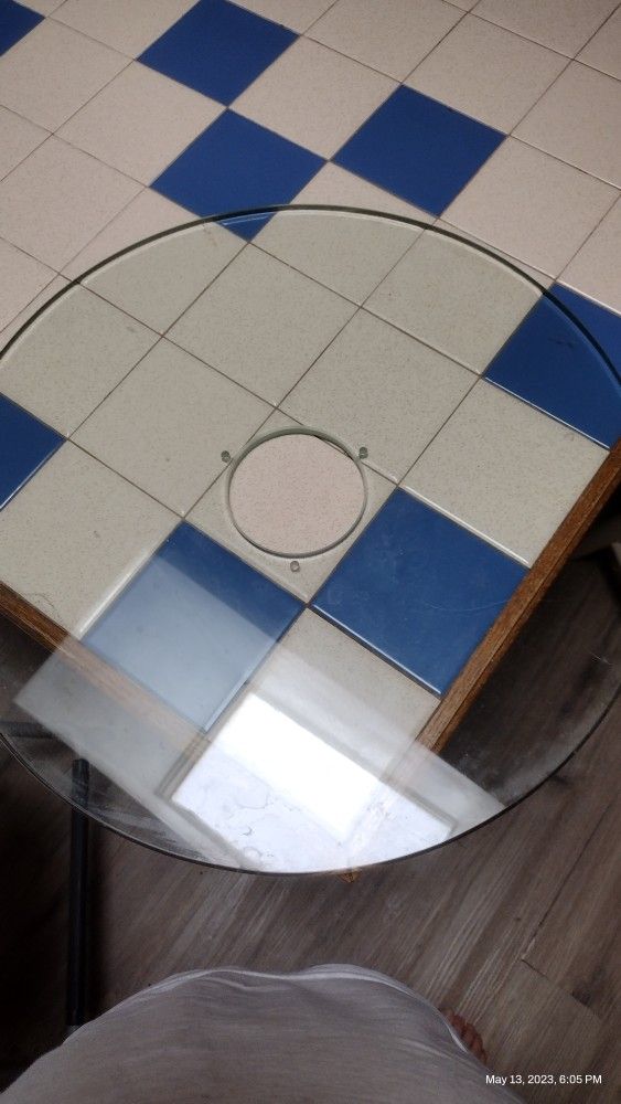 Thick Circle Glass