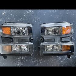 202 Z71 Silverado headlights