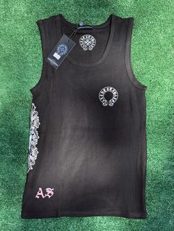 Chrome Hearts x Deadly Doll Art Basel Pin-Up Ribbed Tank Top