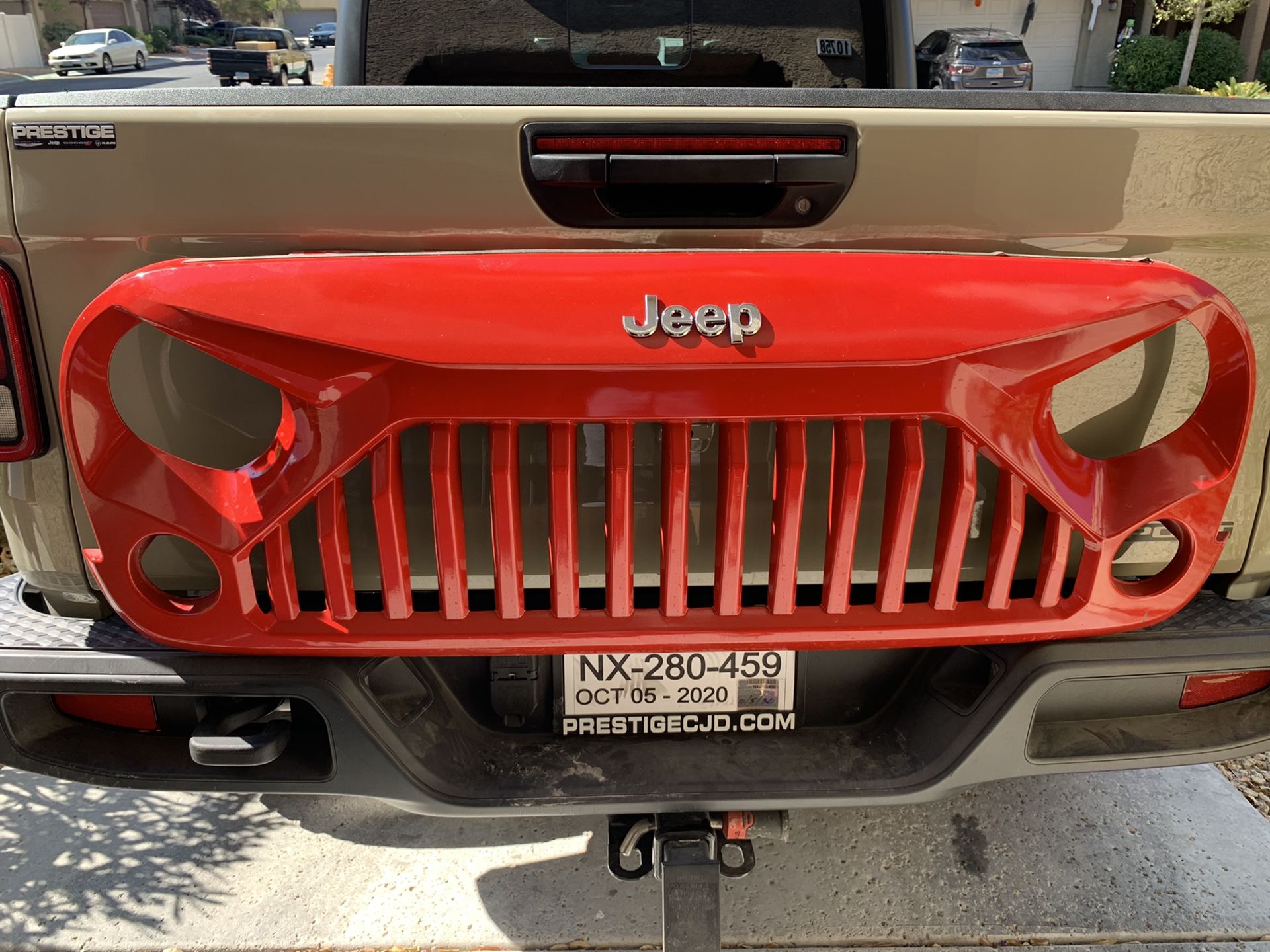 Gladiator Vader Grille Matte Black Upgrade for 2007 – 2017 Jeep Wrangler JK JKU Sahara Rubicon Sport Unlimited Front Exterior Body Part OE Replacement