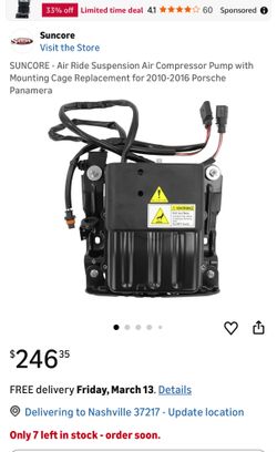 Air Ride Suspension Air Compressor Pump