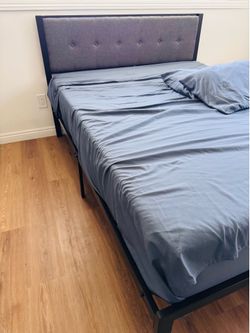 Queen bed frame (frame only)