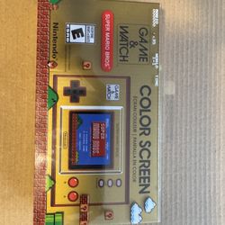 Nintendo Game & Watch Super Mario Bros. Color Screen