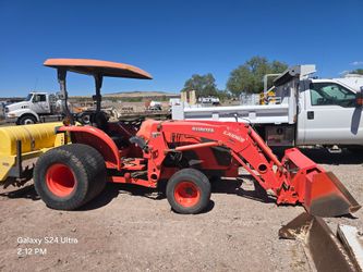 kubota mx 4800 4x4 tractor