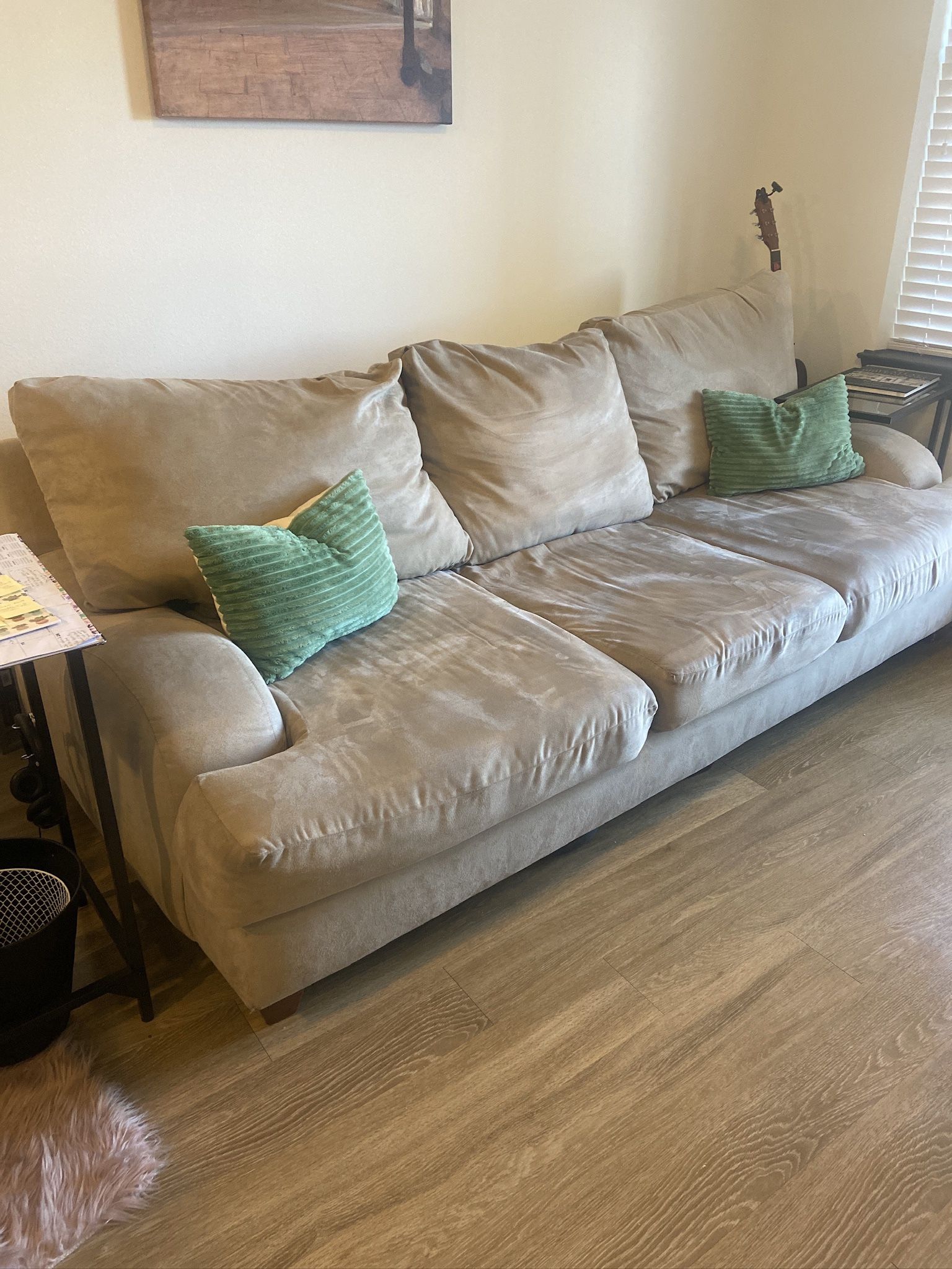 Beige Couch 3 Seater
