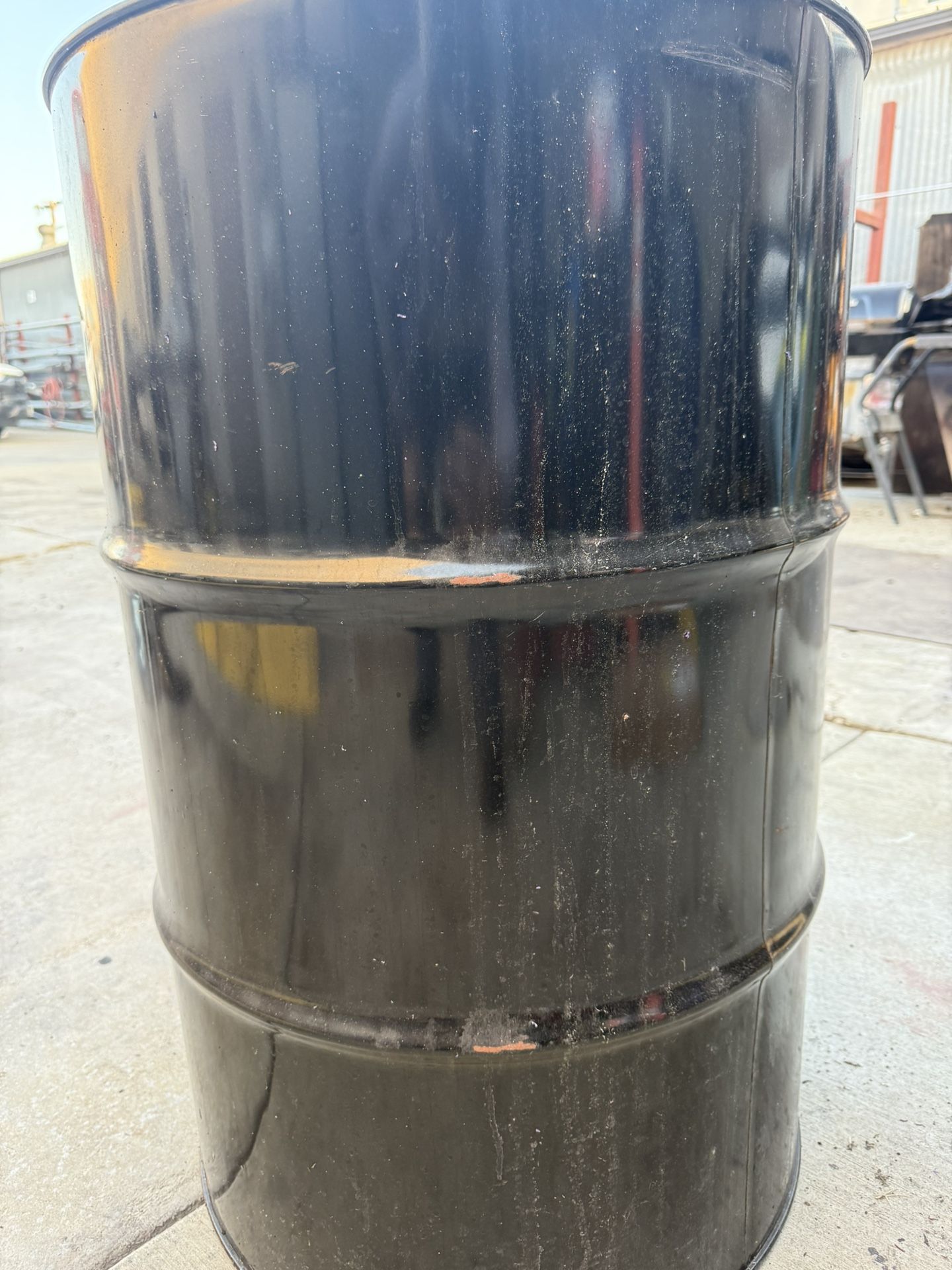 55 Gallon Metal Drum 