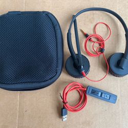 Plantronics PLT C3225T Wired Headset 