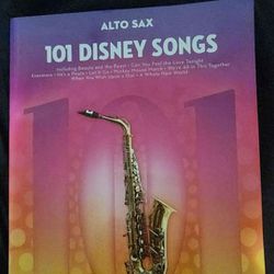 101 Disney Songs Alto Saxaphone Hal Lenord