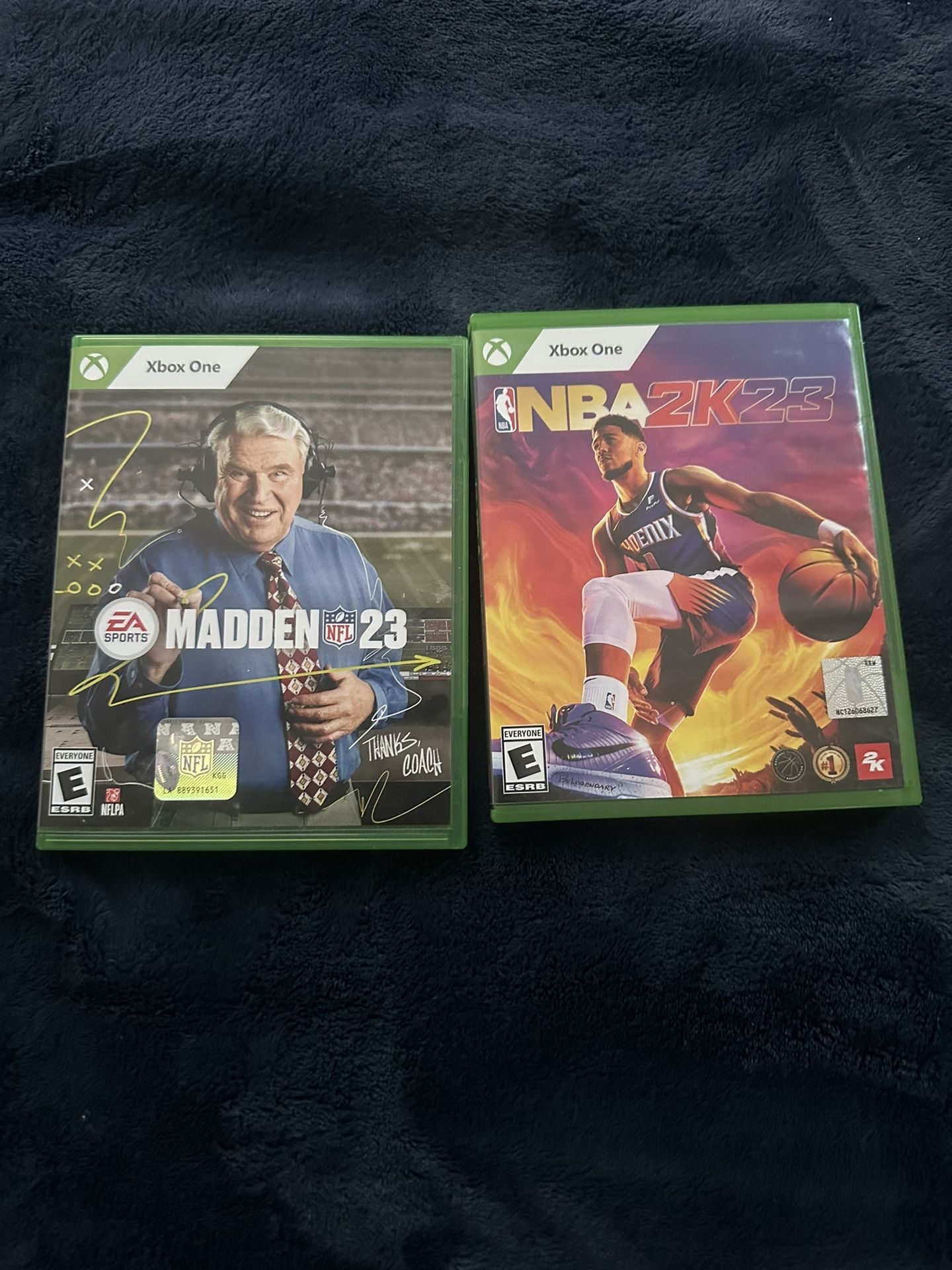 Nba and Madden 23