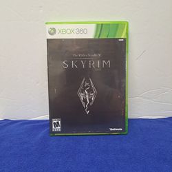 Skyrim The Elder Scrolls IV  For Xbox 360