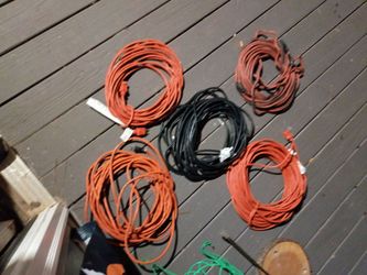 Construction drop cords