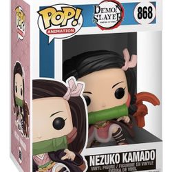 Funko Pop! Animation Demon Slayer Nezuko Kamado vinyl figure, box number 868