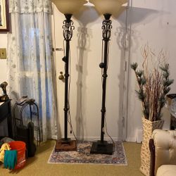 2 Floor Lamps (6ft)