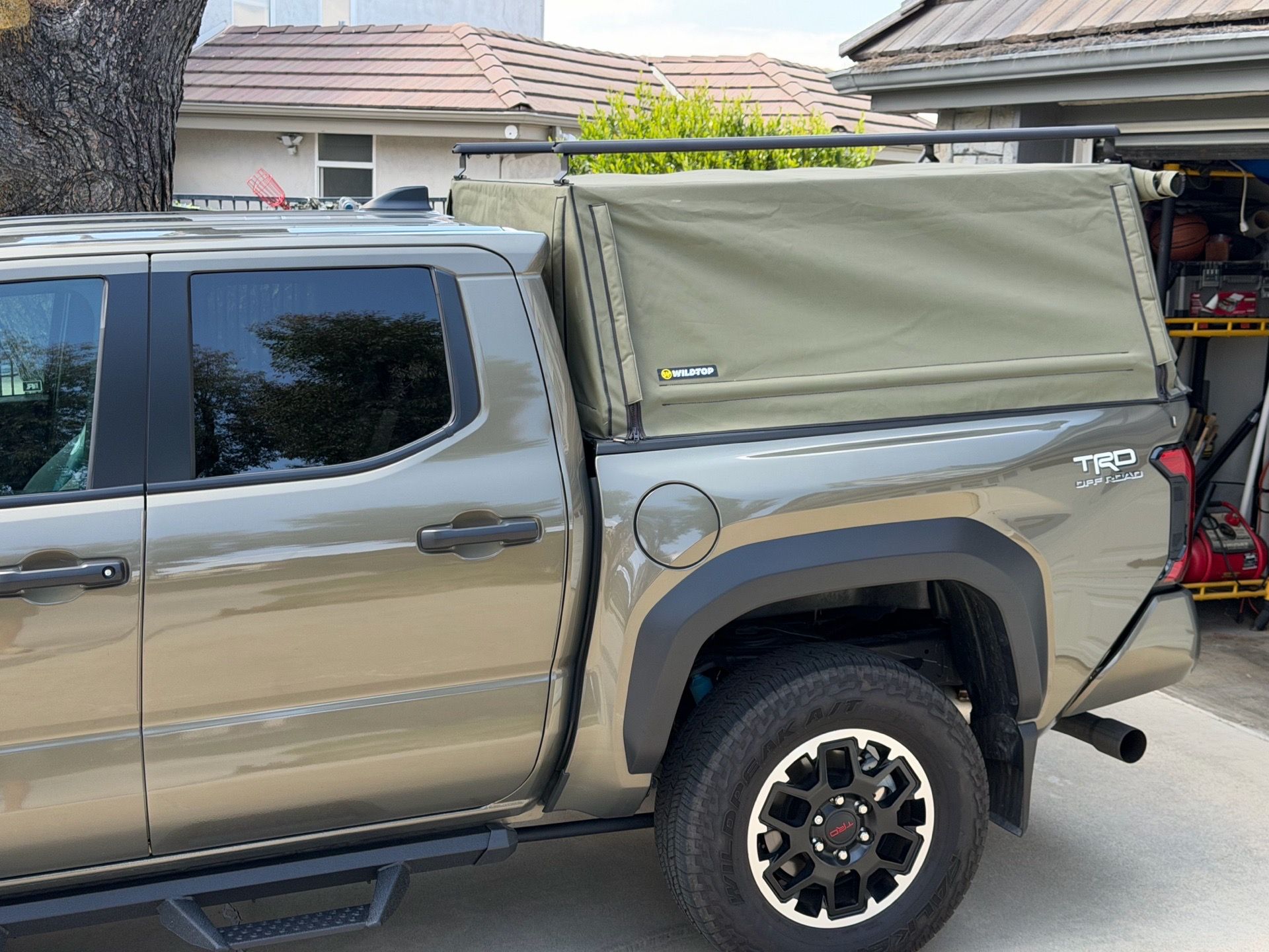 2025 Toyota Tacoma soft top camper by Wildtop