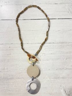 Necklace long pendant