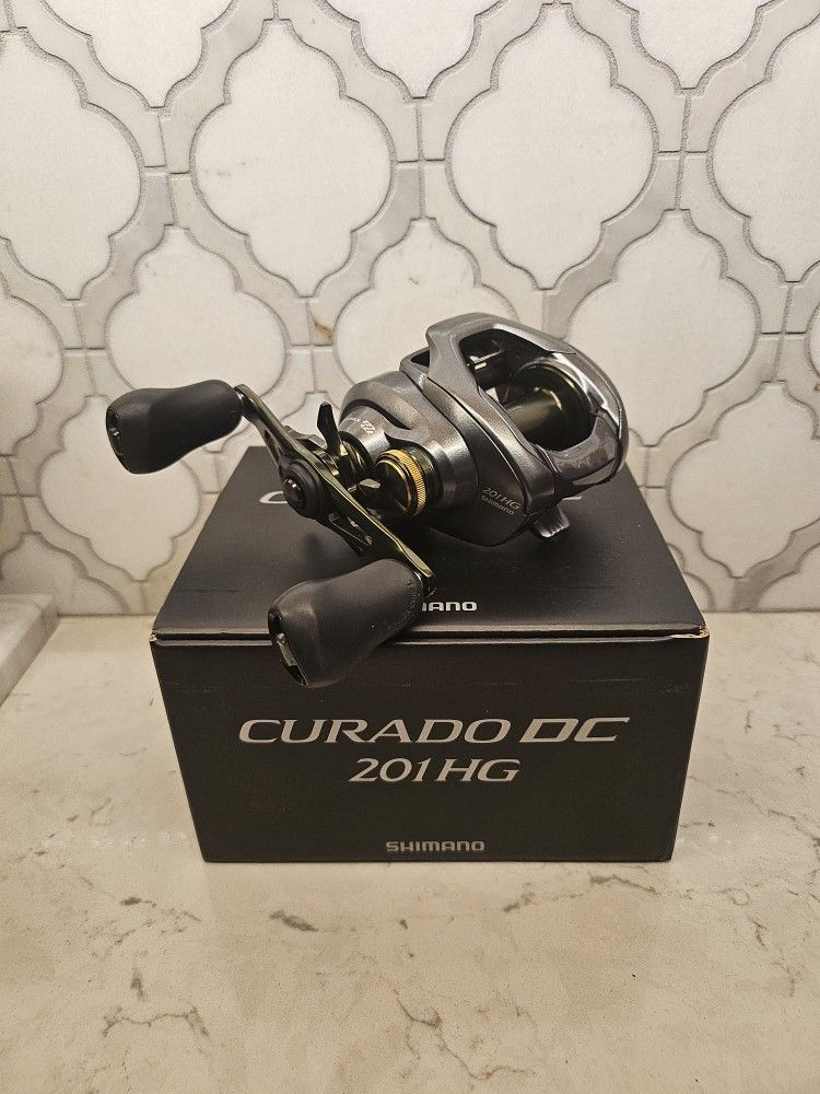 *MINT* Shimano CURADO DC 201HG 7.4:1 Left Hand Casting Reel