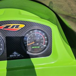 Snowmobile And Trailer 