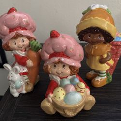 Strawberry Shortcake Easter Ceramics