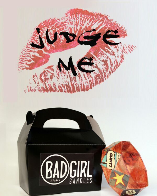 Badgirl Bangle Bracelet Collection Tank Girl inspired