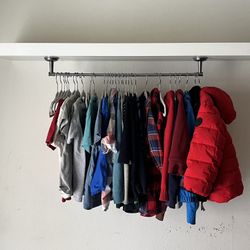 White Floating Ledge With Silver Bar