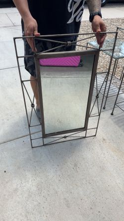 Cast-Iron Mirror