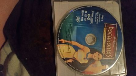 Pocahontas dvd