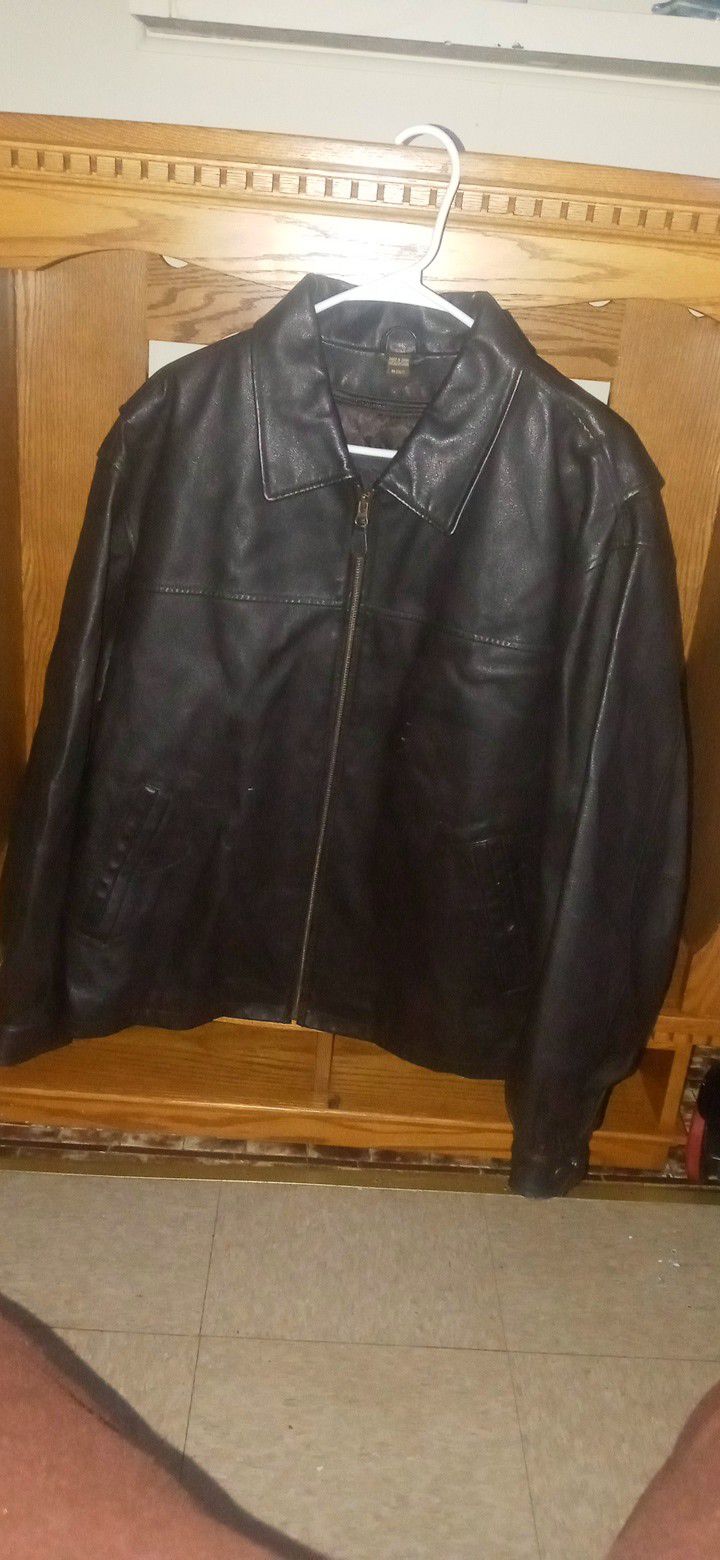 Genuine Leather Coat (Authentic)