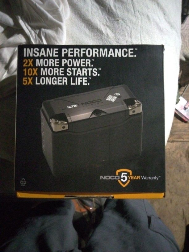 Noco Lithium 12 Volt 600 Amp 7ah 90wh Battery