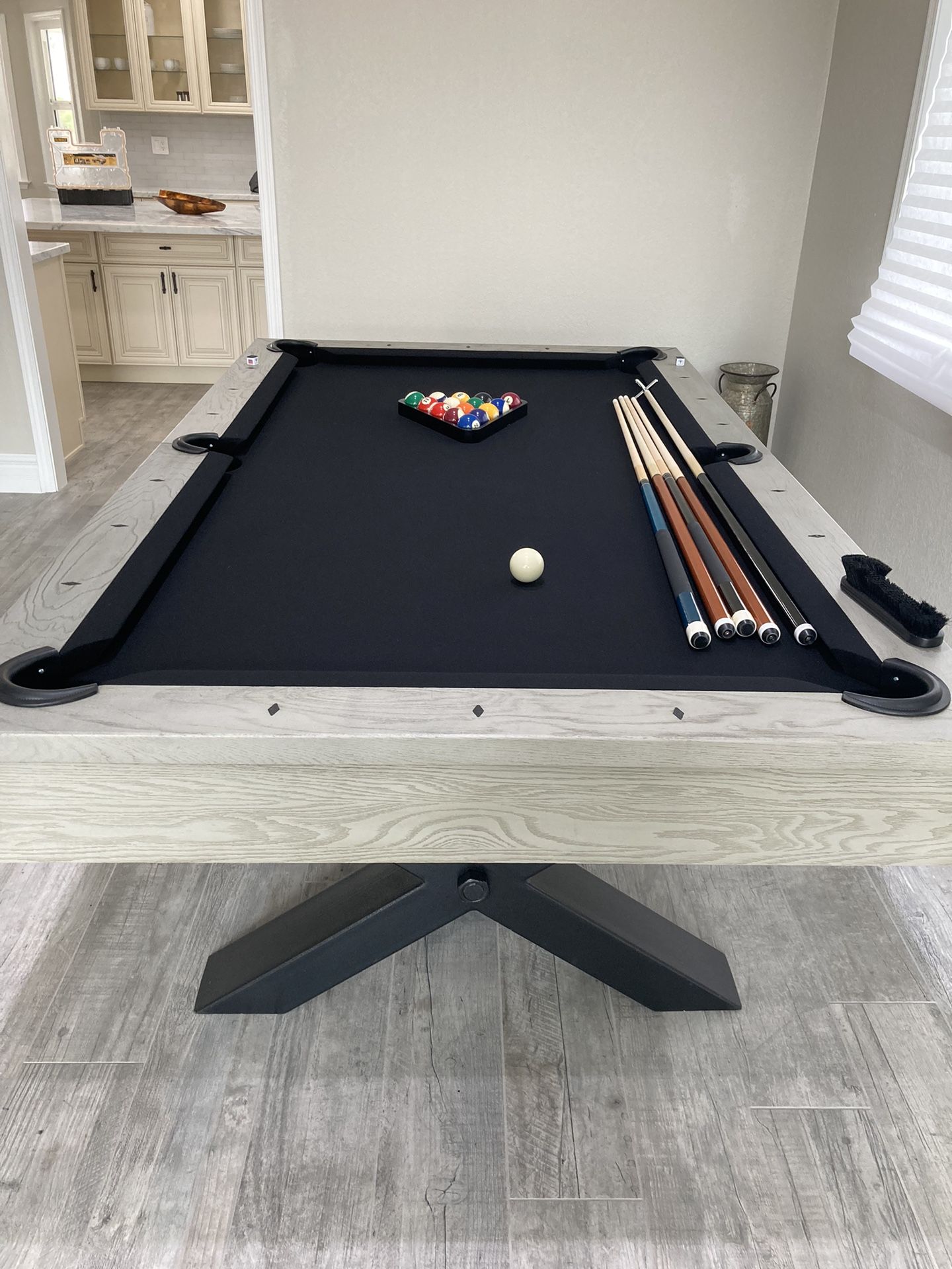 Free Install NEW Pool Table Billiard Tables 8 Foot