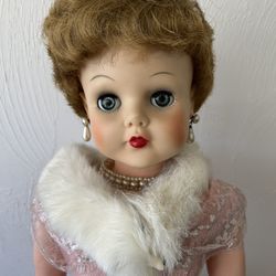 Doll From 60’s Princess Or Bride Soft Rubber Body
