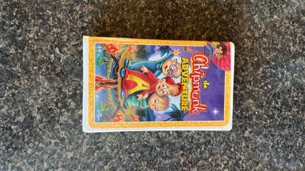 The Chipmunk Adventure VHS Tape