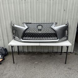 2020 2021 2022 Lexus Rx Rx350 Rx450h Front Bumper Cover Used Original OEM + Grille 