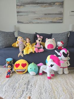 Peluches Variados (11 Piezas)