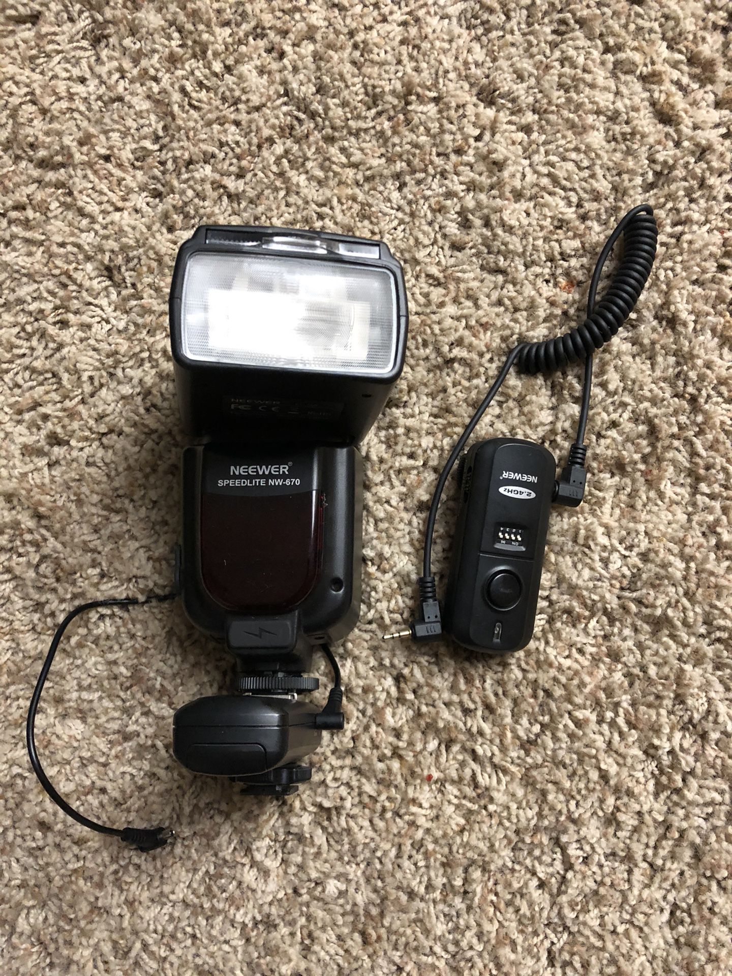 Newer remote flash for canon