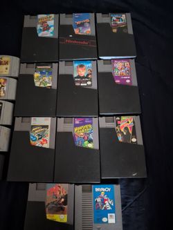 NES, N64, & Sega Genesis Titles.