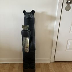 Bear Holding Salmon