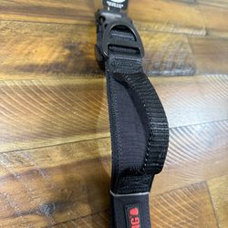 KONG/Ultra Durable Dog Collar W/ Handle/black/Sz Large 