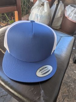 Yupoong Blank Trucker Snapback Hat