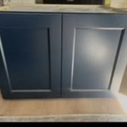 Wall Cabinet- Navy Blue