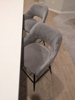 Counter height stools (2)