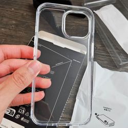 CASEKOO Premium Clear Phone Case for iPhone 15 Pro - 6.1 Inch Transparent Slim