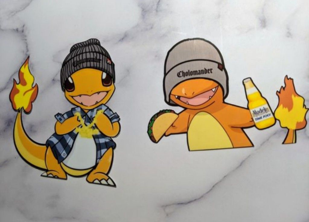 Peeker stickers cholomander $7 each or 5x$20