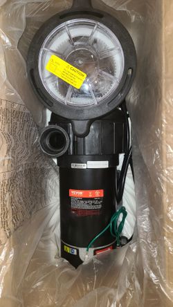 VEVOR Swimming Pool Pump 1.5HP-115V 1100W, Single
Speed Pumps for Above Ground, Powerful Pool Pumps
with Strainer Filter Basket, 5280 GPH Max.