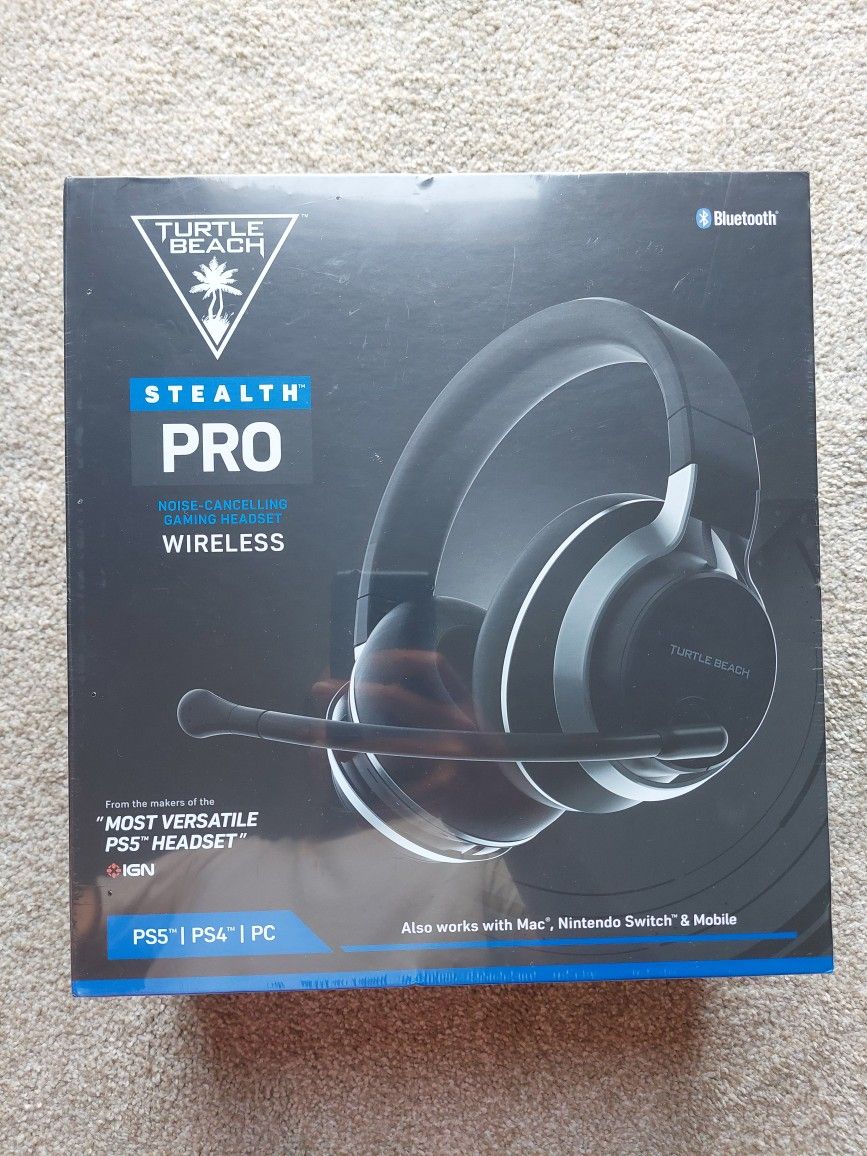 Turtle Beach Stealth Pro Noise Cancelling Wireless Headset (Playstation/PC/Nintendo)