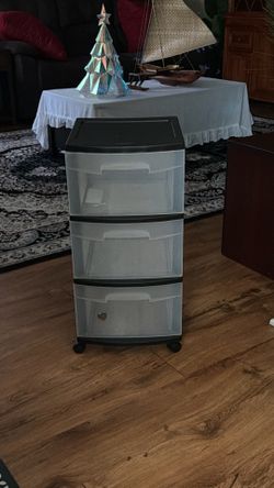 Sterilite 3 drawer cart