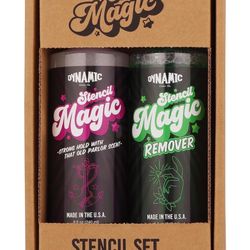Dynamic Color Co - Stencil Magic Tattoo Stencil Application Solution and Tattoo Stencil Remover, for Tattoo Artists, Made in USA (8 oz Bottle Set)