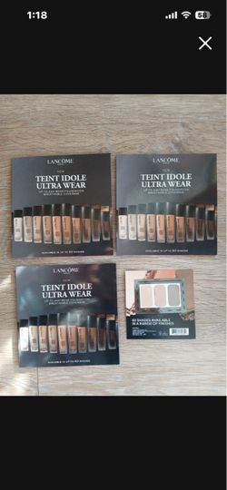 Lance Foundation Sample + Variety Color Eye Shade