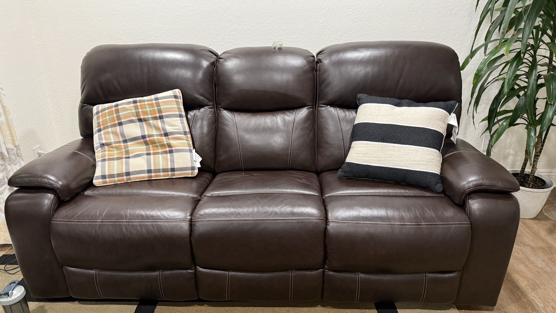 Leather Couch / Recliners
