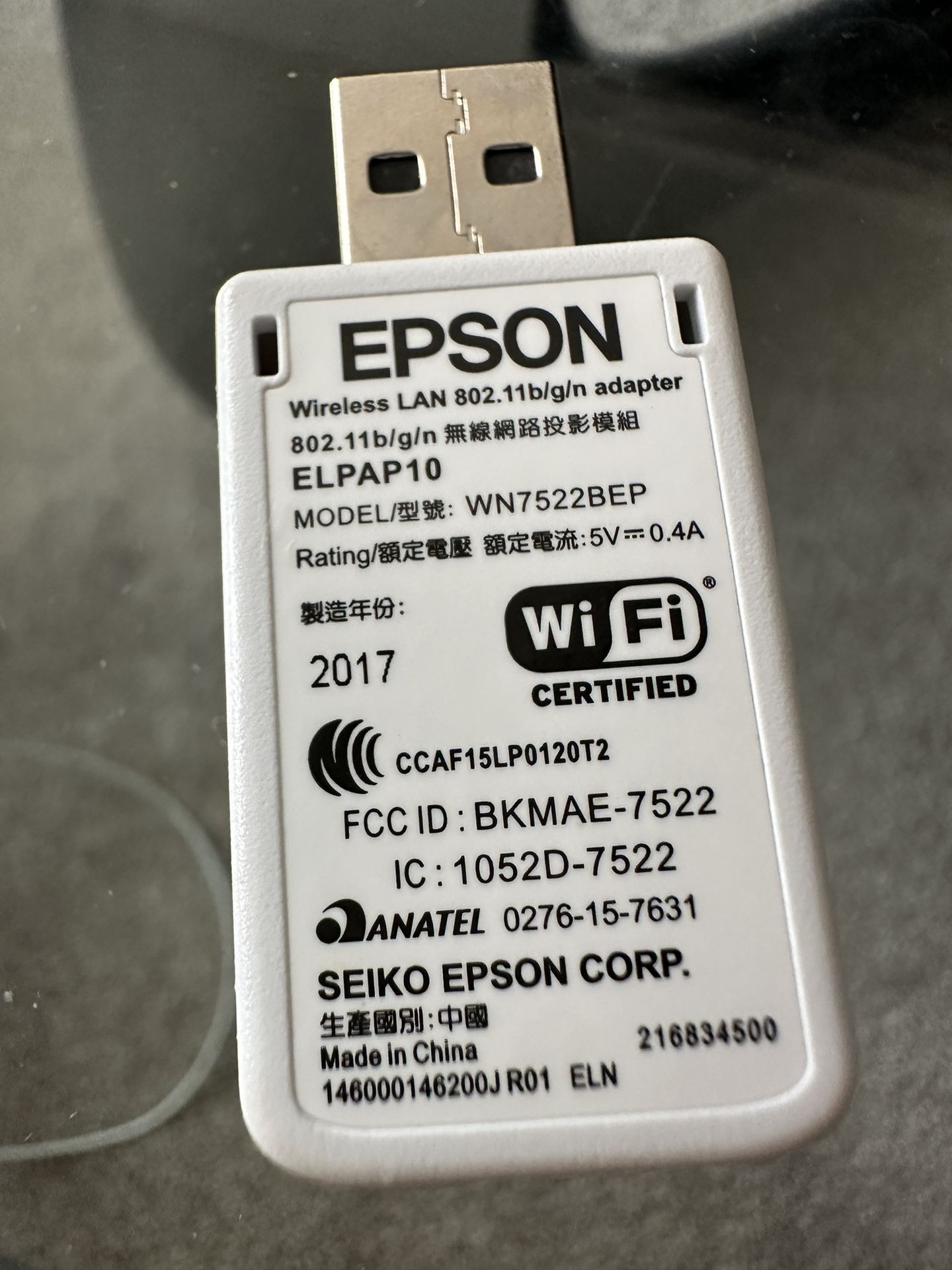 Epson Wifi Adapter